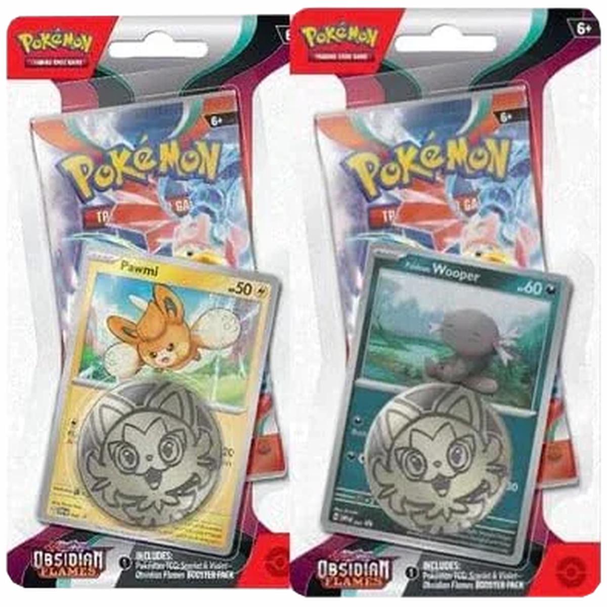 Pokemon TCG - Scarlet & Violet - Obsidian Flames - Checklane Blister Packs