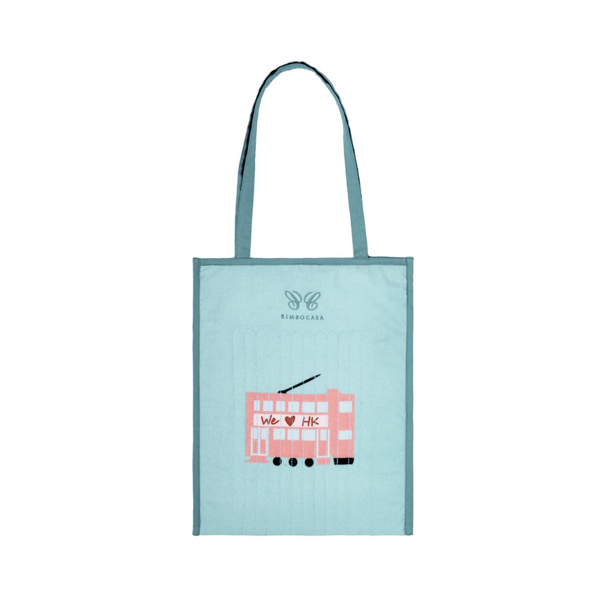 We Love HK Tote Bag - Tram