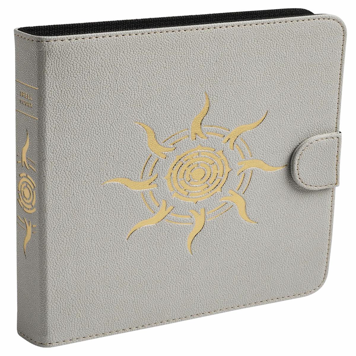 Dragon Shield - Spell Codex - Ashen White