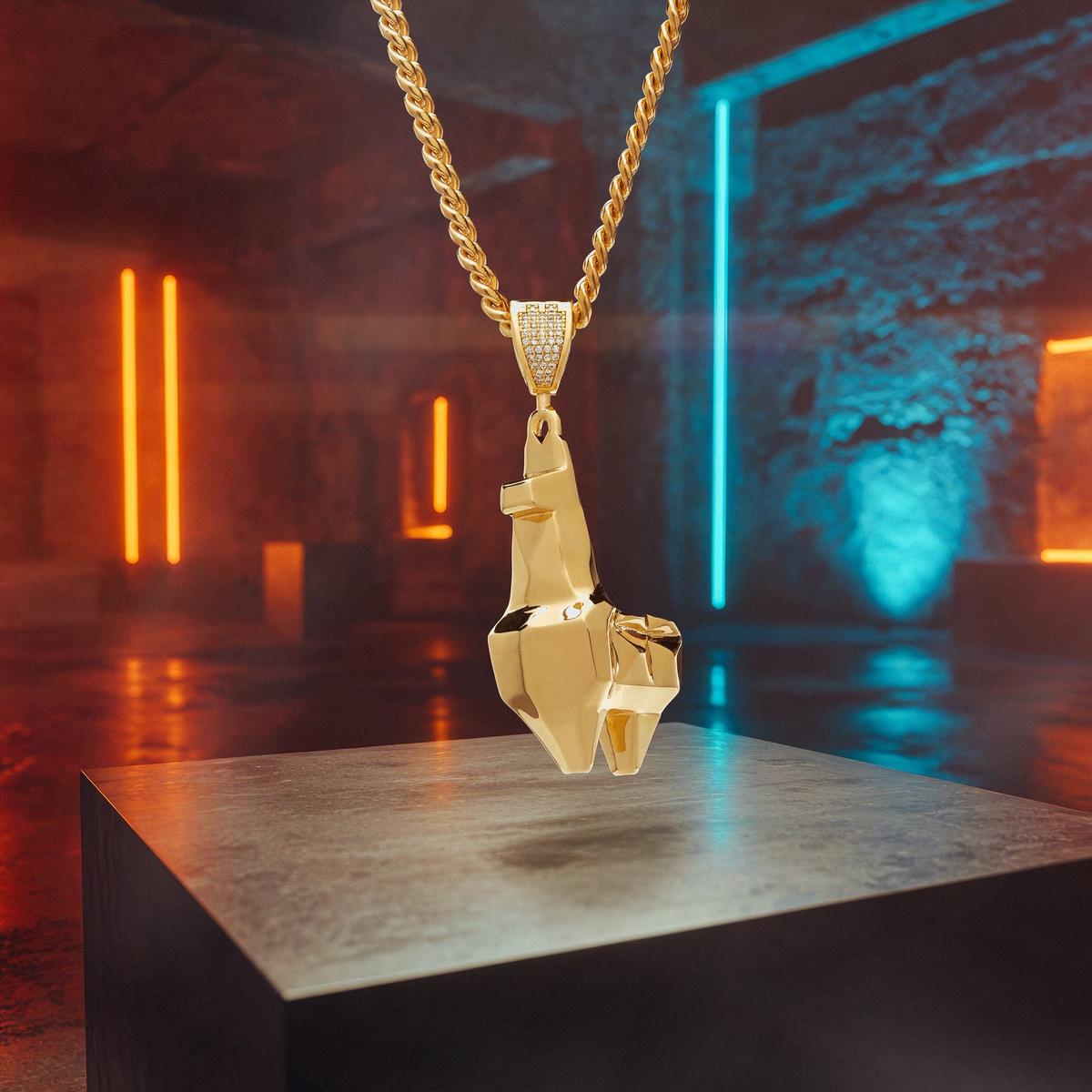 Fortnite x King ice - Crystal Llama Necklace