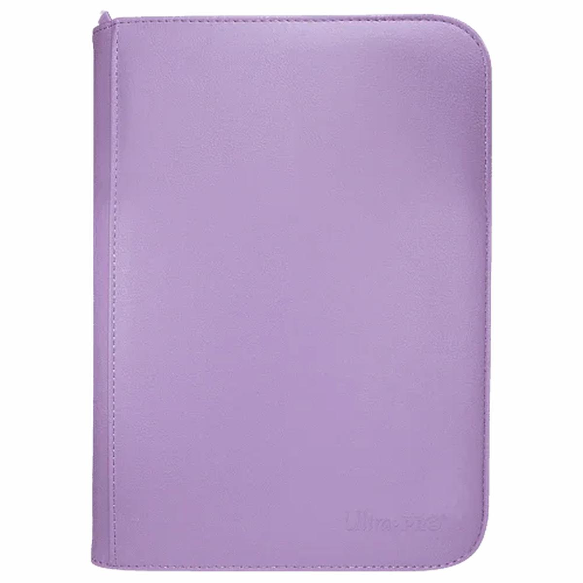 Ultra Pro - 4 Pocket Zippered Pro Binder - Purple